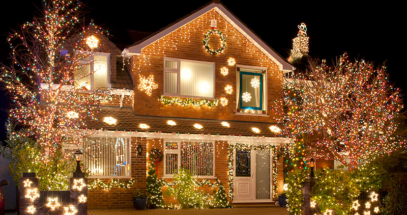 outdoor xmas lights for house